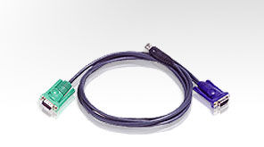 2L-5205U Aten Integrated KVM All in One Cable VGA / USB Computers to Aten switch ( KVM Cable ) 5M