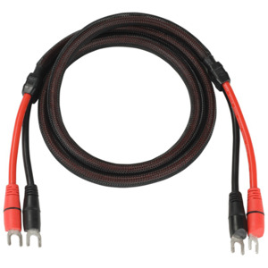 B&K Precision TLPWR1 High Current Test Leads, 60A, 8AWG, 2 m, with Spade Connectors