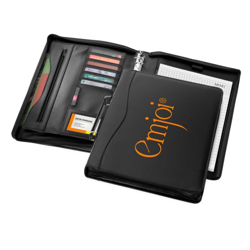 Ebony A4 Briefcase Folio