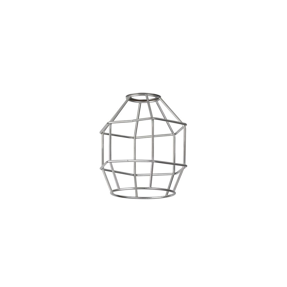 Luxuria Glorelle Hexagon 14cm Wire Cage Shade Chrome