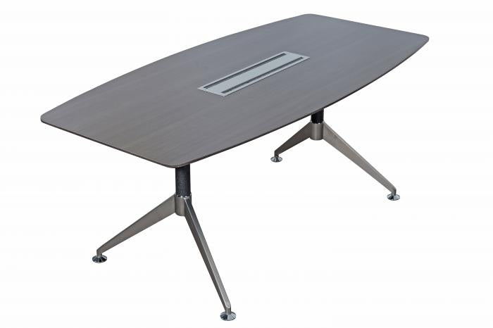 Specialising In Nero Anthracite Executive Meeting Table in Multiple Sizes UK