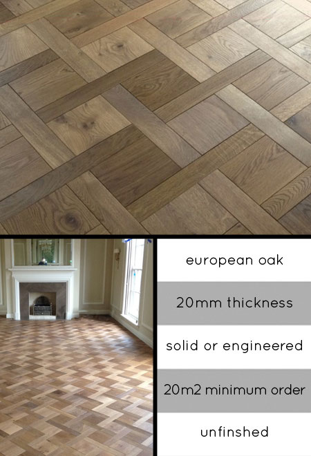 Marsailles Oak Parquet Flooring (93EE)