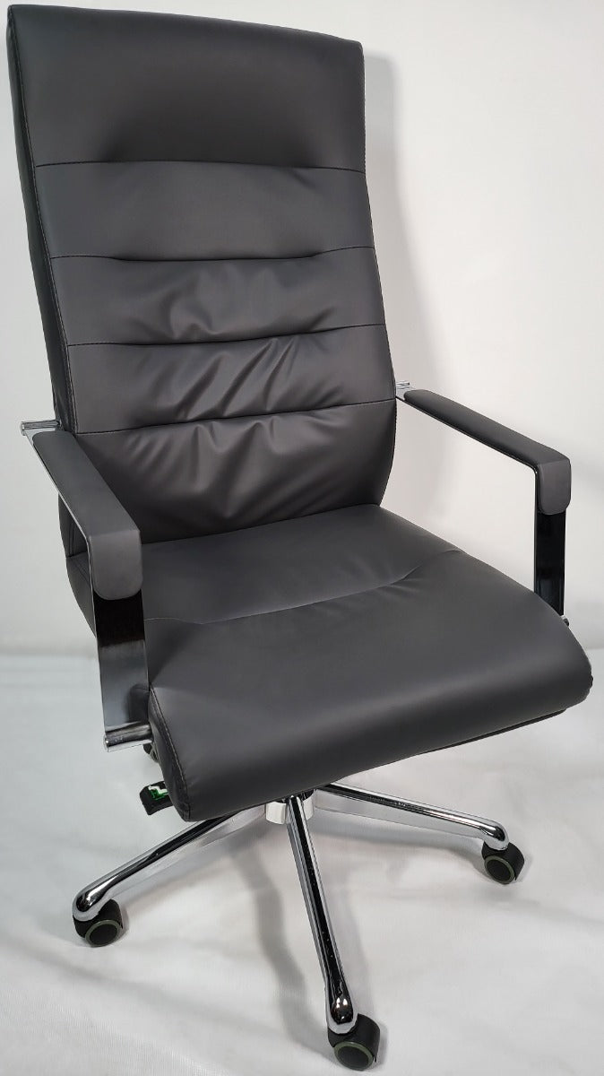 Providers Of Modern Black Leather Office Chair - KW-A019 Huddersfield