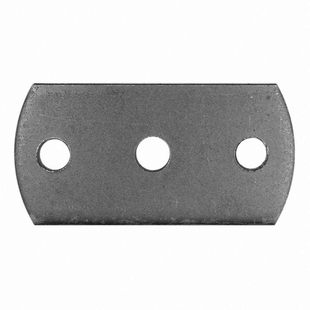 Rect. Plate - L 100 x W 50mm - 8mm Thick11mm Holes (3)