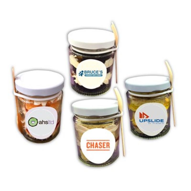 Cake Jars (Chocolate Caramel)