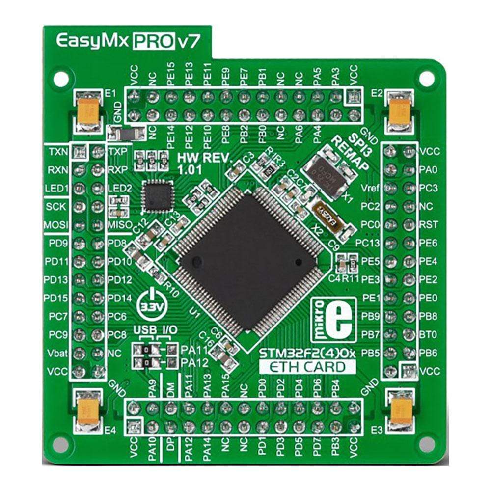 EasyMx PRO v7 for STM32 MCU card with STM32F207VGT6