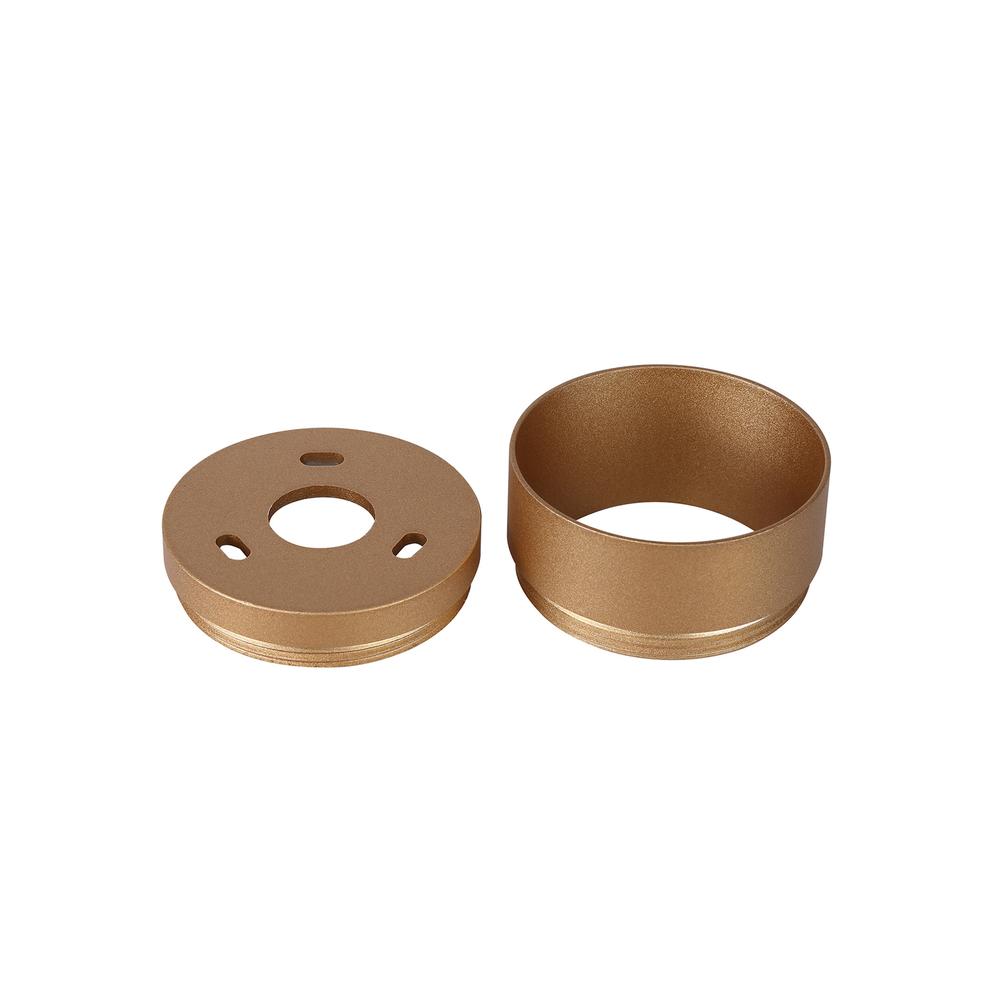 Luxuria Swirl 2cm Face Ring & 1cm Back Ring Accessory Pack Champagne Gold