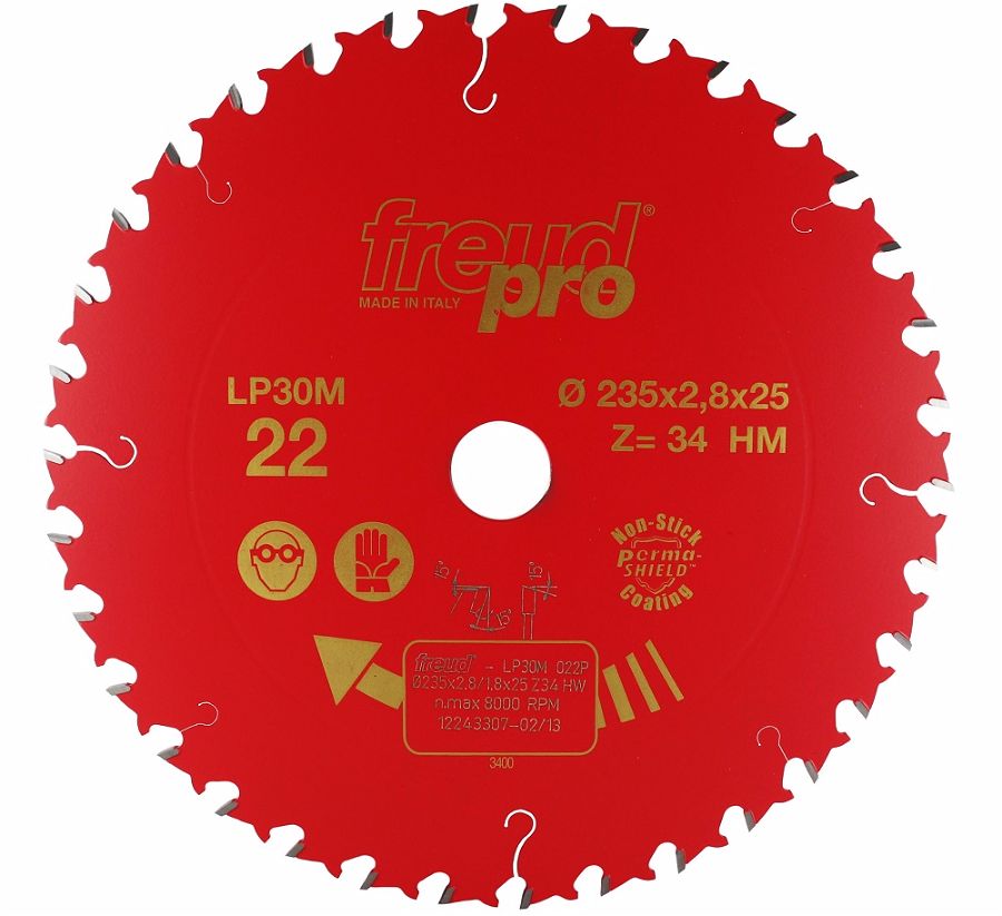 FREUD LP30M 022 GP Saw Blade 235 X 25 X 34T