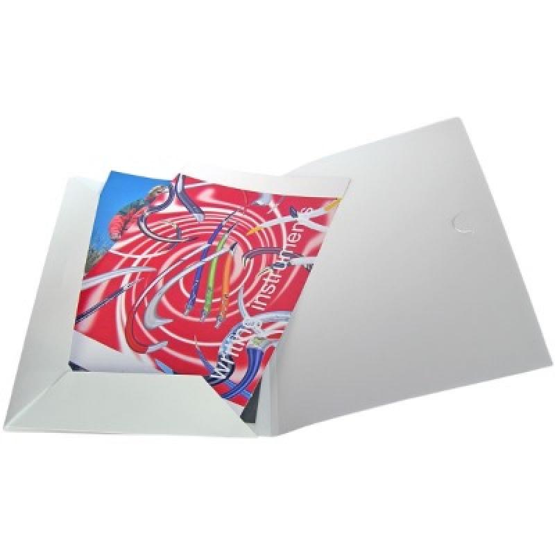 Polypropylene Conference Folder - Frosted White