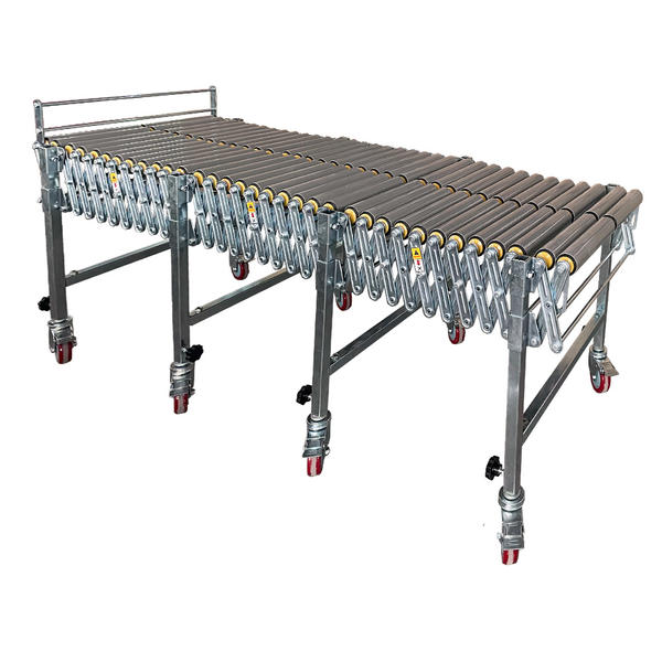 FLEXIBLE, EXPANDING ROLLER CONVEYORS ON A 1 WEEK LEAD TIME!