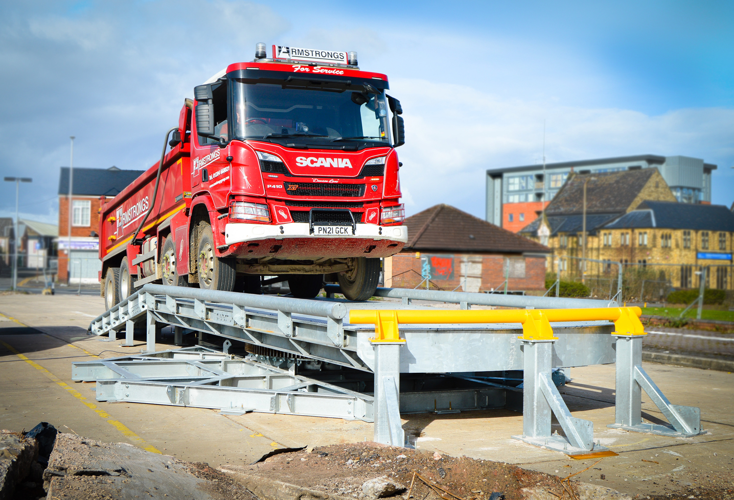 Innovative truck turntable by Movetech UK is set to strengthen safety and efficiency in the Construction Site industry