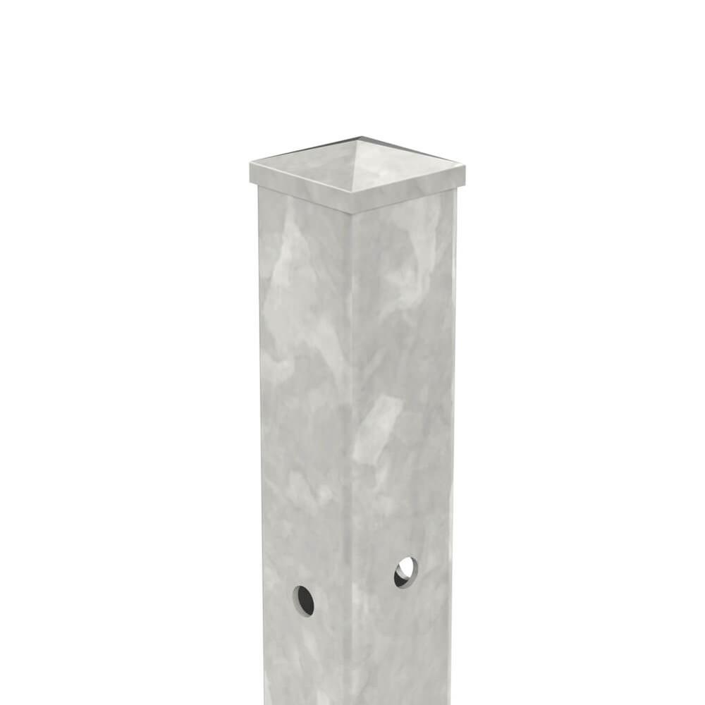 1800mm High Bolt Down Corner Post -No Cleats & Fittings - Galvanised