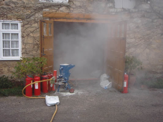 Internal Sandblasting Service Derbyshire