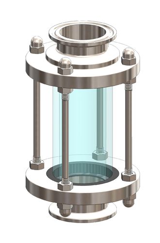 Food Grade Specialist Suppliers of Sight Glass, Inline, Economy Range, Clamp Ended for Clean Flow Applications
