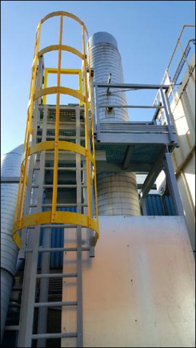 Thermally Stable Access Ladders