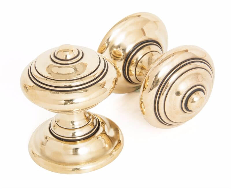 Anvil 83864 Aged Brass Concealed Mortice Knob