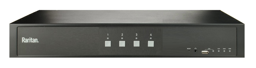 RSS4-104-DUAL-DP - Raritan - 4-port Dual-Head KVM, SecureSwitch, Secure Desktop KVM, NIAP PP 4.0 certificated, DisplayPort, support CAC (Secure KVM - NIAP 4.0) *NEW*