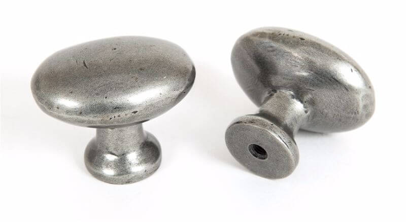 Anvil 83787 Pewter Oval Cabinet Knob