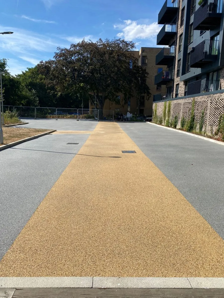 Resin Bound Surfacing For Footpaths