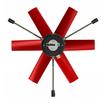 Vostermans Multifan Tube Mounting Fan 50 Hz.