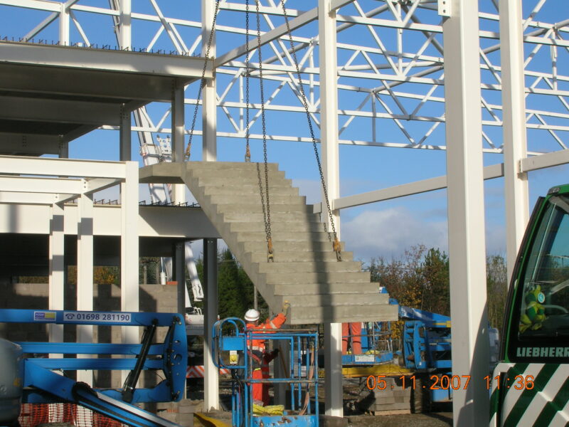 Durable Precast Concrete Stairs For Construction