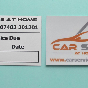 Printed Double Sided Stickers For Business Vehicles
