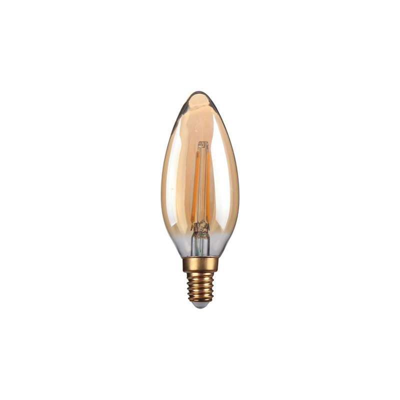 Kosnic Vintage LED Filament Candle Lamps 4.2W E14