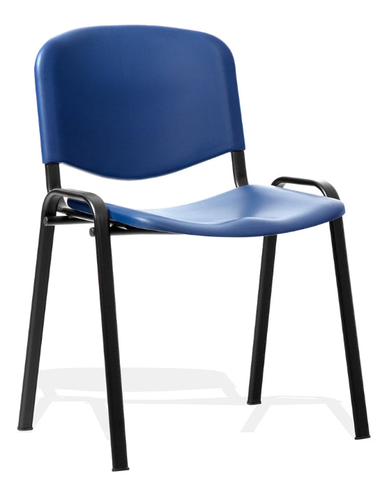 Providers Of Dynamic ISO Poly Plastic Chair with Black Frame