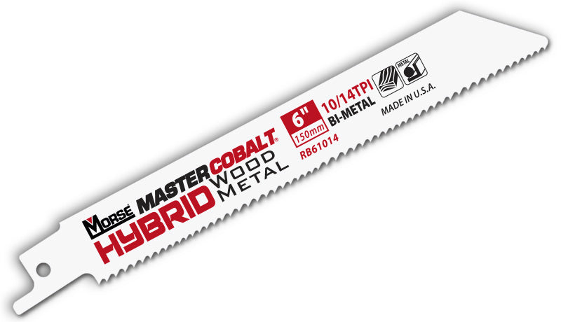 General Purpose: Bi-Metal Master Cobalt Hybrid Recip Blades