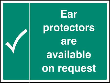 Ear protectors are available on request