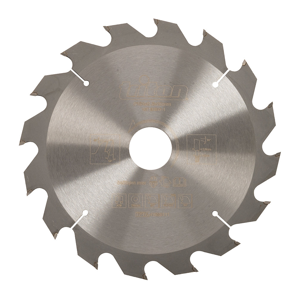 Triton 184 x 30mm 16T Construction Saw Blade