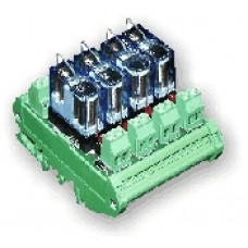 Relay Module RM4-FAC / FSC624, 4Ch. SPCO 110 or 240vac, 5A Fuse common contact