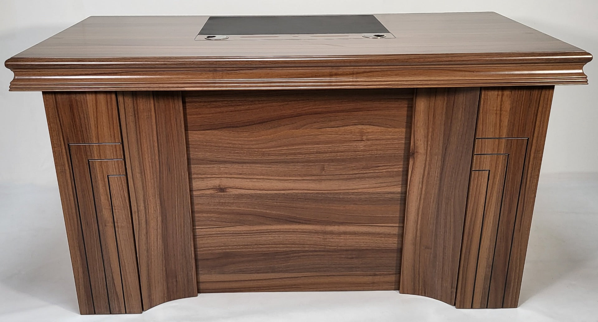 GRA-UBA141-1400mm - Executive Home Office Desk In Light Oak