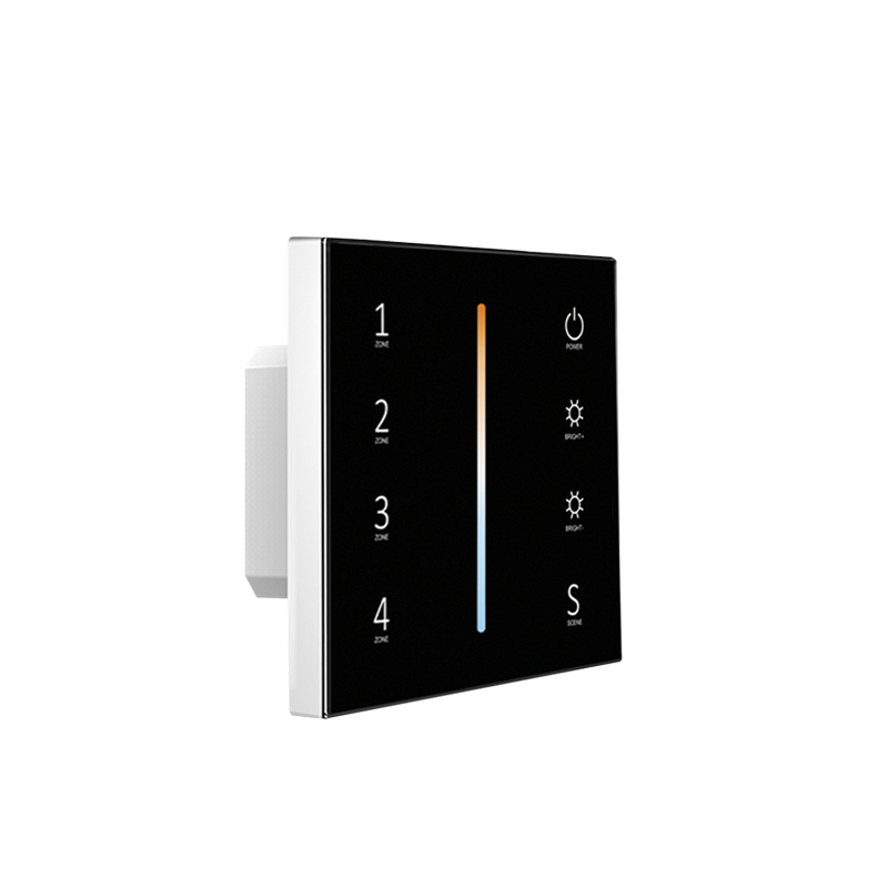 Aurora Tuneable White Battery Wall Controller Black