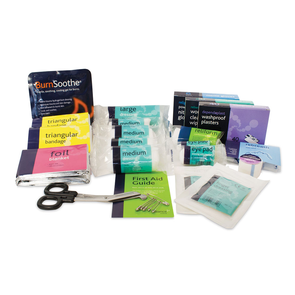 Suppliers Of Small Workplace First Aid Kit Refill For Nurseries