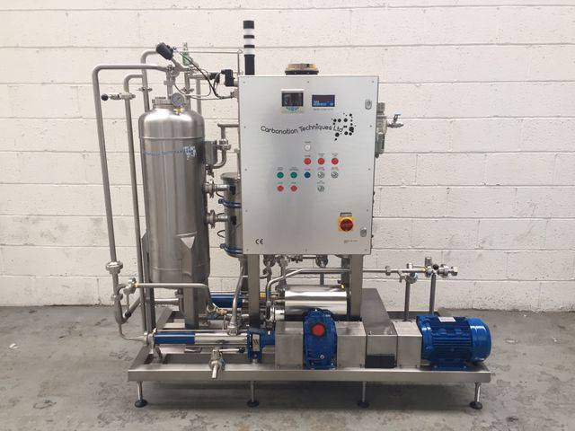 High Efficiency Carbonated Mixer Systems