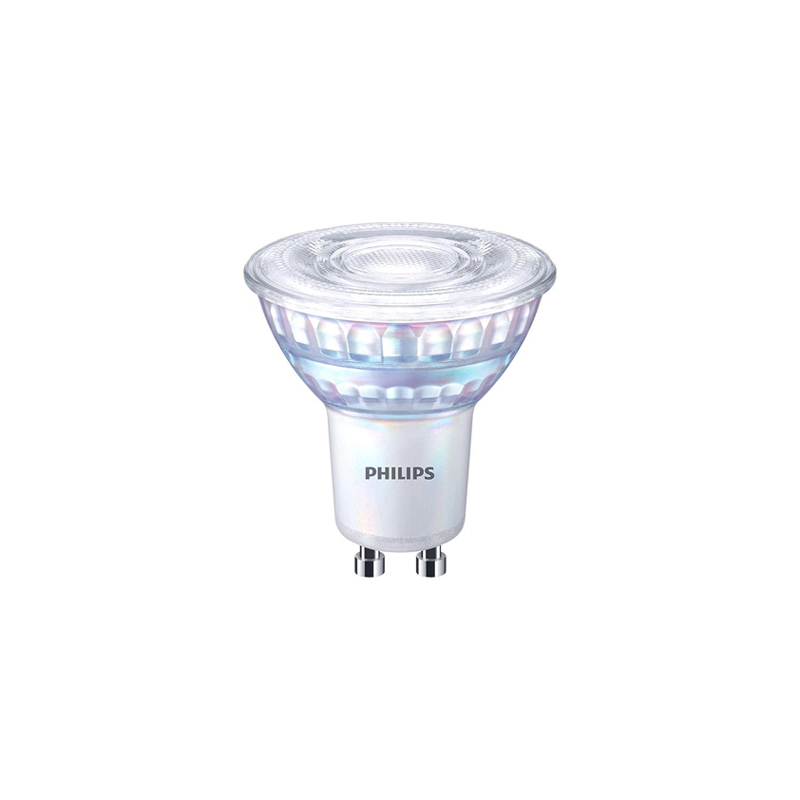 Philips MasterLED High Output 6.2W = 80W LED GU10 Lamp 3000K 120 Degree