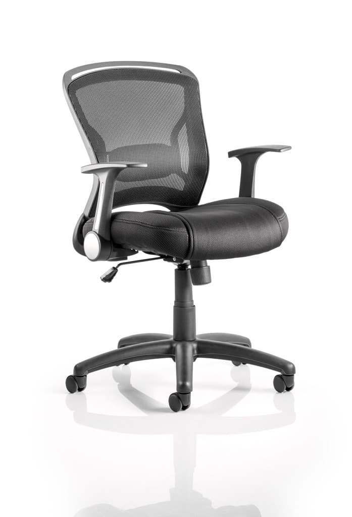 Zeus Mesh Back and Fabric Seat Task Operator Chair - Multiple Colour Option UK