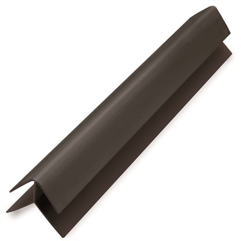 Large Black PVC Cladding Trim