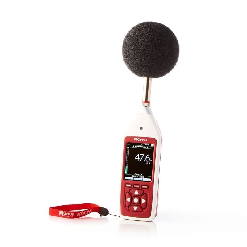 Handheld Decibel Meter For Environmental Noise Monitoring Outdoors
