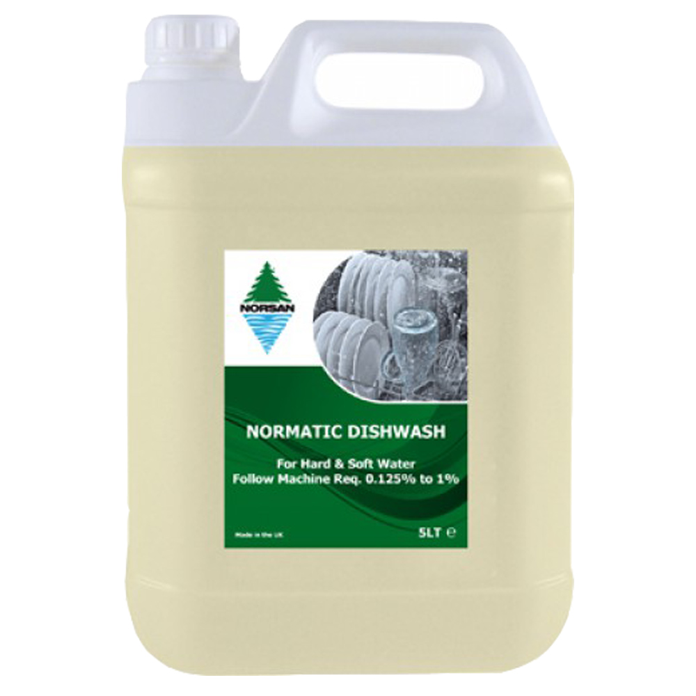 High Quality Normatic Dishwash 2 X 5 Litres For Schools