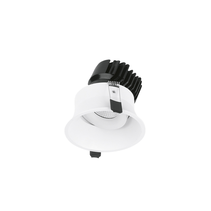 Aurora Curvee 15W Adjustable Baffle DALI Dimmable IP20 LED Downlight 3000K