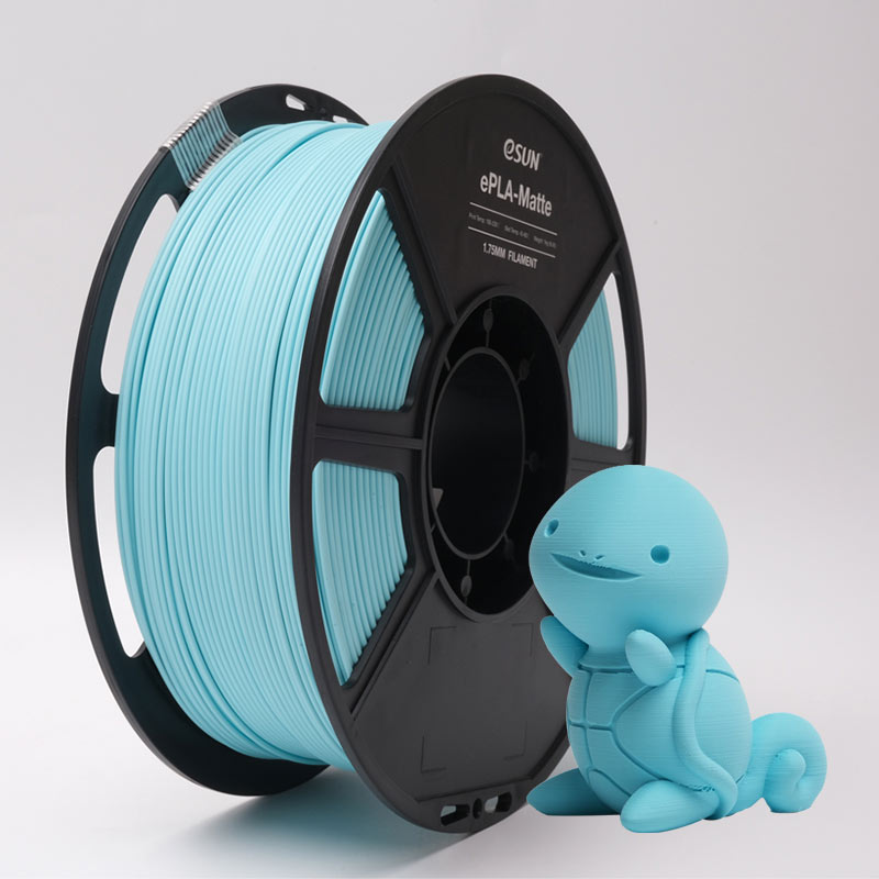 eSUN ePLA Matte Light Blue 1.75mm 3D Printing Filament