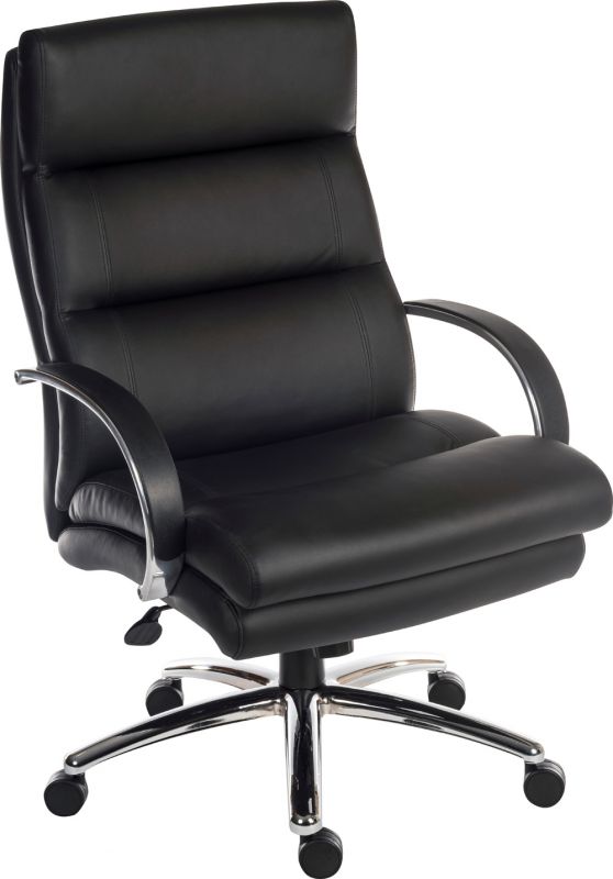 Providers Of Heavy Duty Black Leather Look Office Chair - SAMSON Near Me