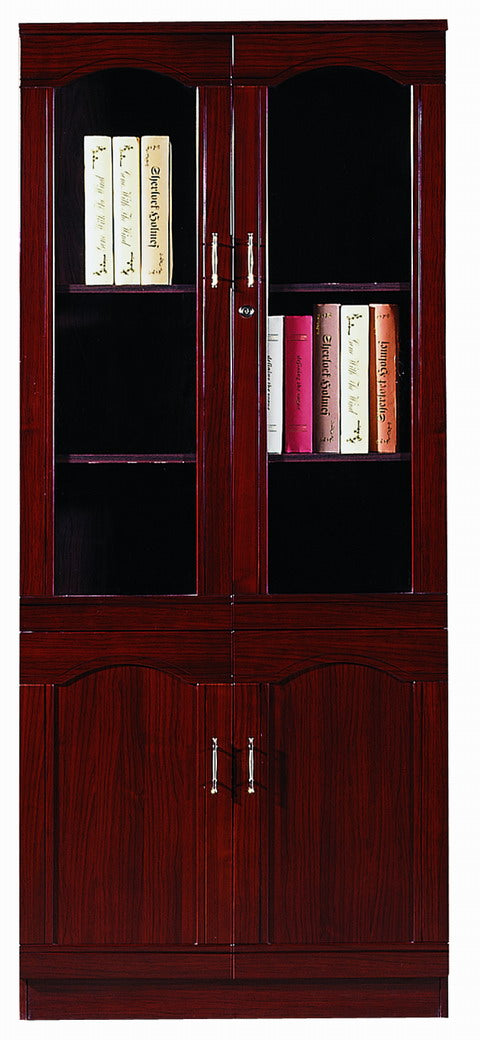 Specialisting In Executive Office Storage Bookcase in Mahogany - 180A-2DR North Yorkshire