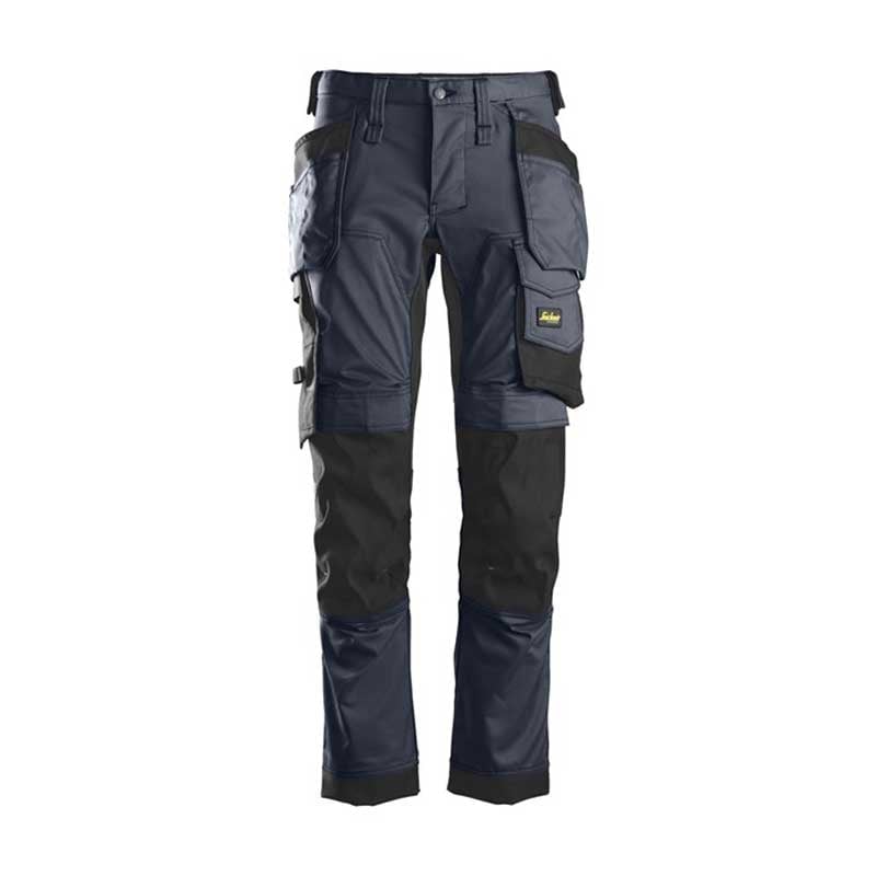 Snickers 6241 Trousers with Holster Pockets AW Stretch Navy Size: 162