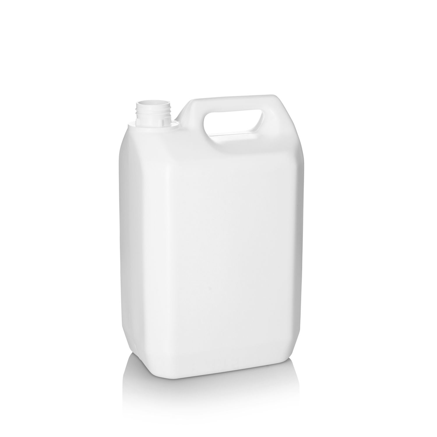5Ltr White HDPE Jerry Can