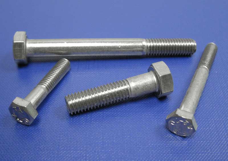 Hexagon Bolts Crafted From Durable Stainless Steel Alloys