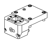 Radial single side twin head driven tool in Y