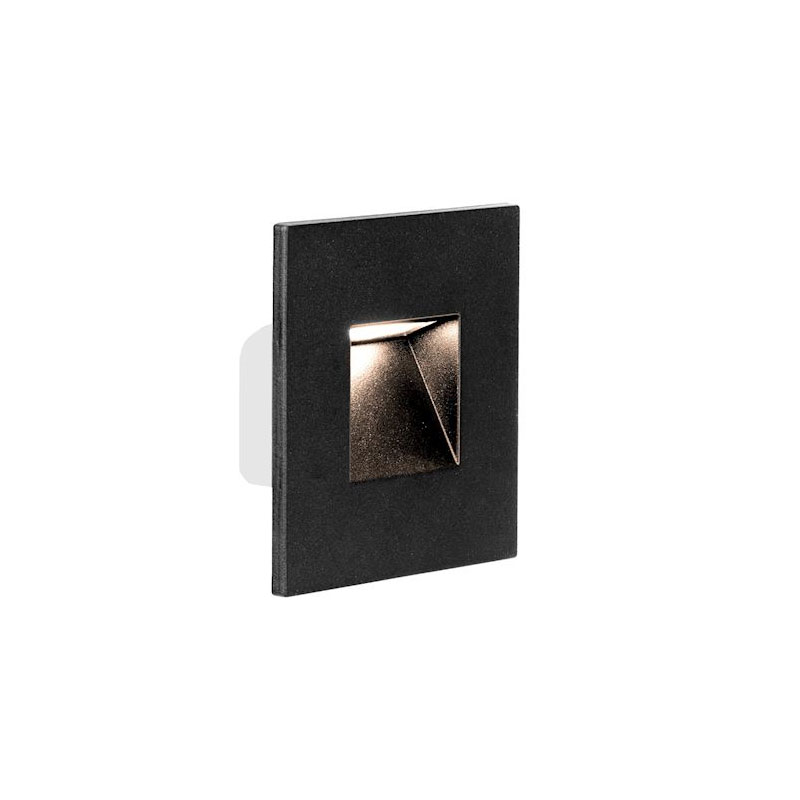 Aurora Black Square Bezel for EN-FW1 Outdoor Wall Light